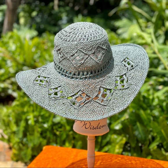 ale by alessandra Accessories - Ale by Alessandra Straw Beach Hat